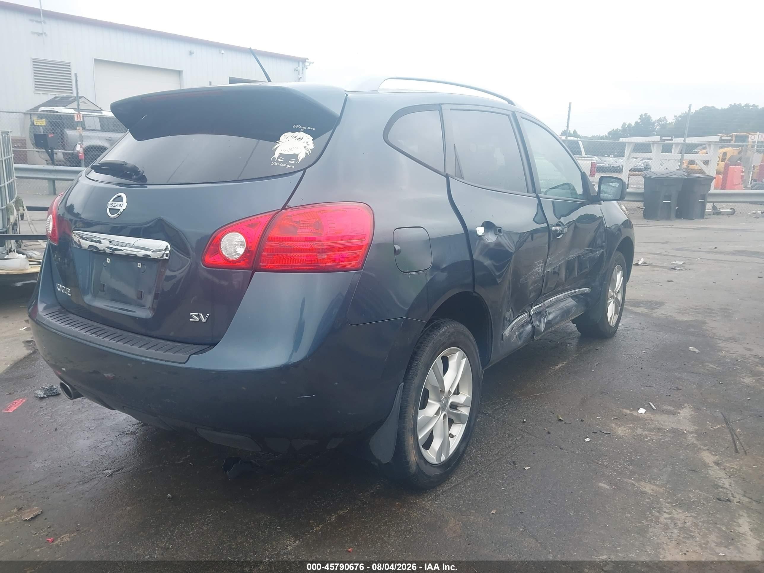 2013 Nissan Rogue Sv Blue vin: JN8AS5MT5DW015519