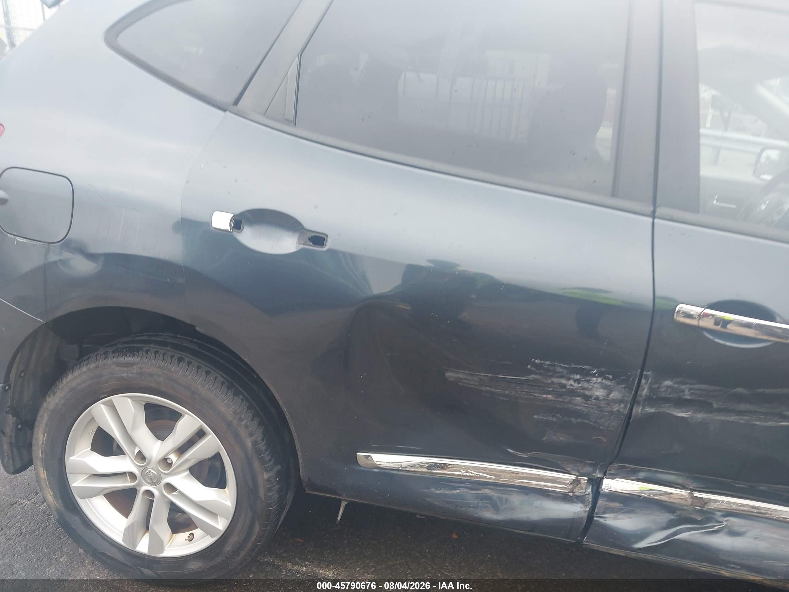 2013 Nissan Rogue Sv Blue vin: JN8AS5MT5DW015519