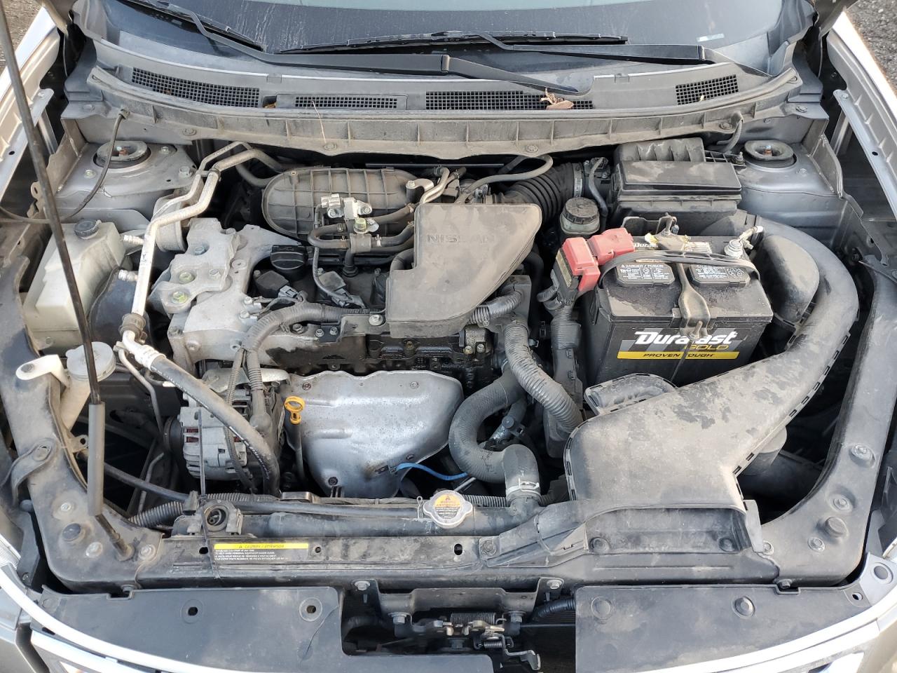2013 Nissan Rogue S Silver vin: JN8AS5MT5DW024947