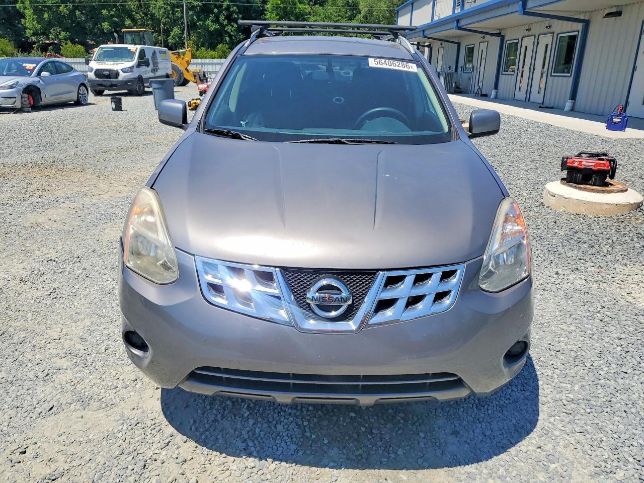 2013 Nissan Rogue S Silver vin: JN8AS5MT5DW027606