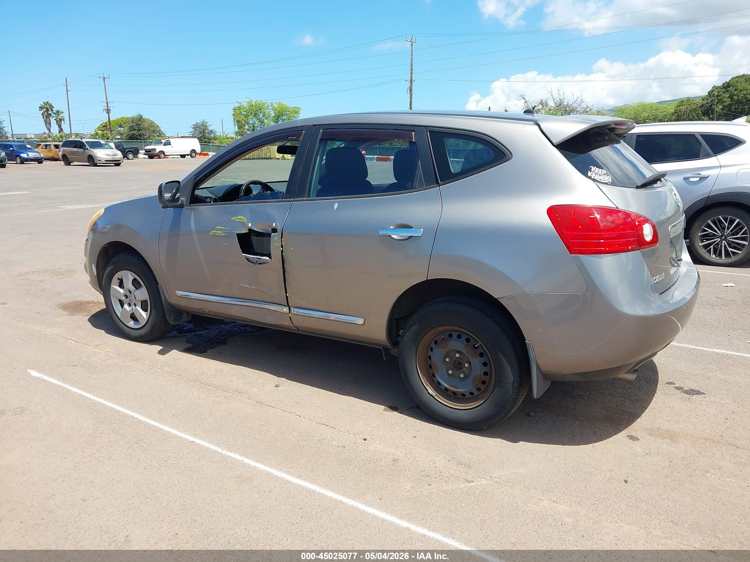 2013 Nissan Rogue S Gray vin: JN8AS5MT5DW035821