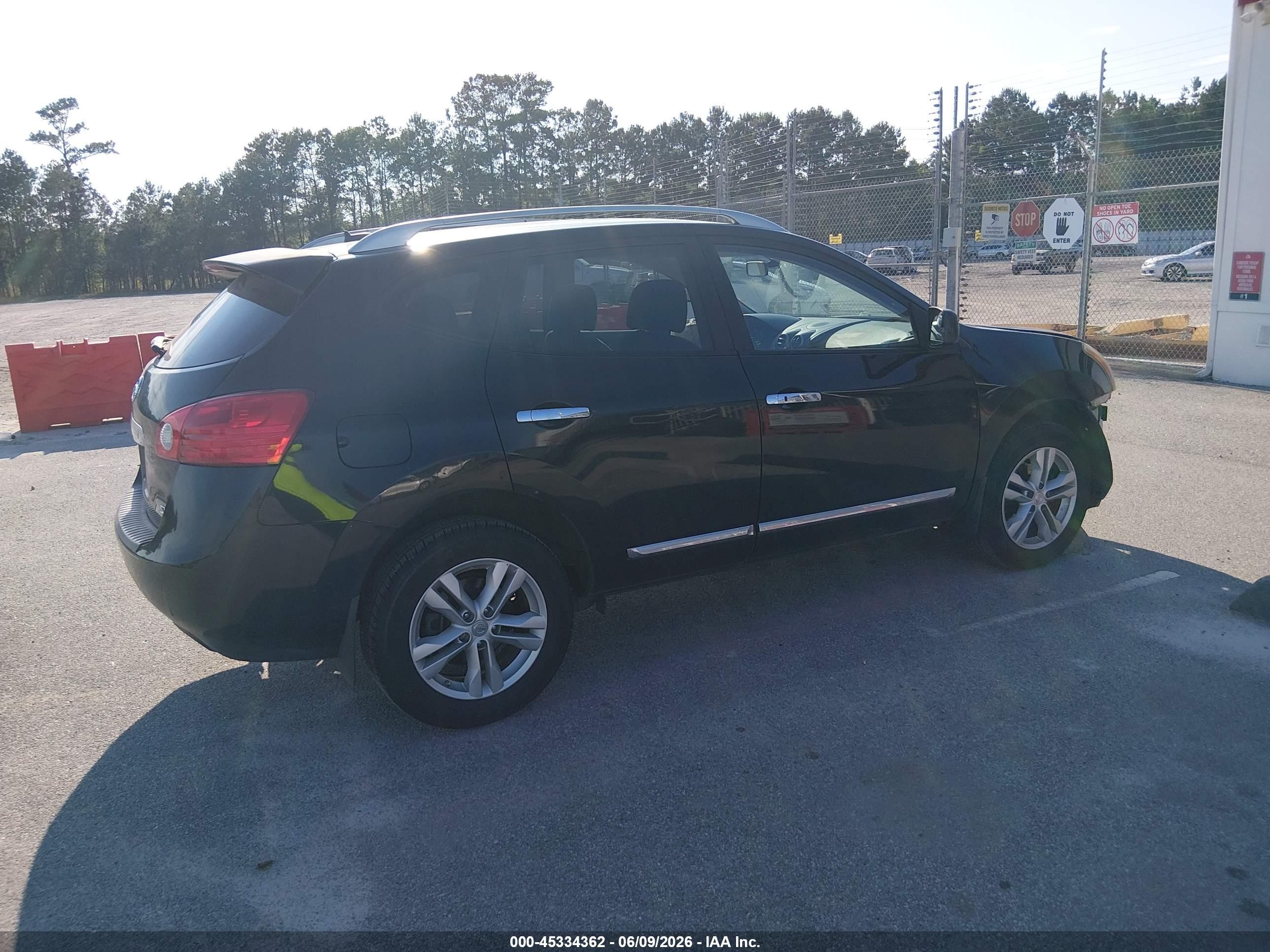 2013 Nissan Rogue Sv Black vin: JN8AS5MT5DW505717