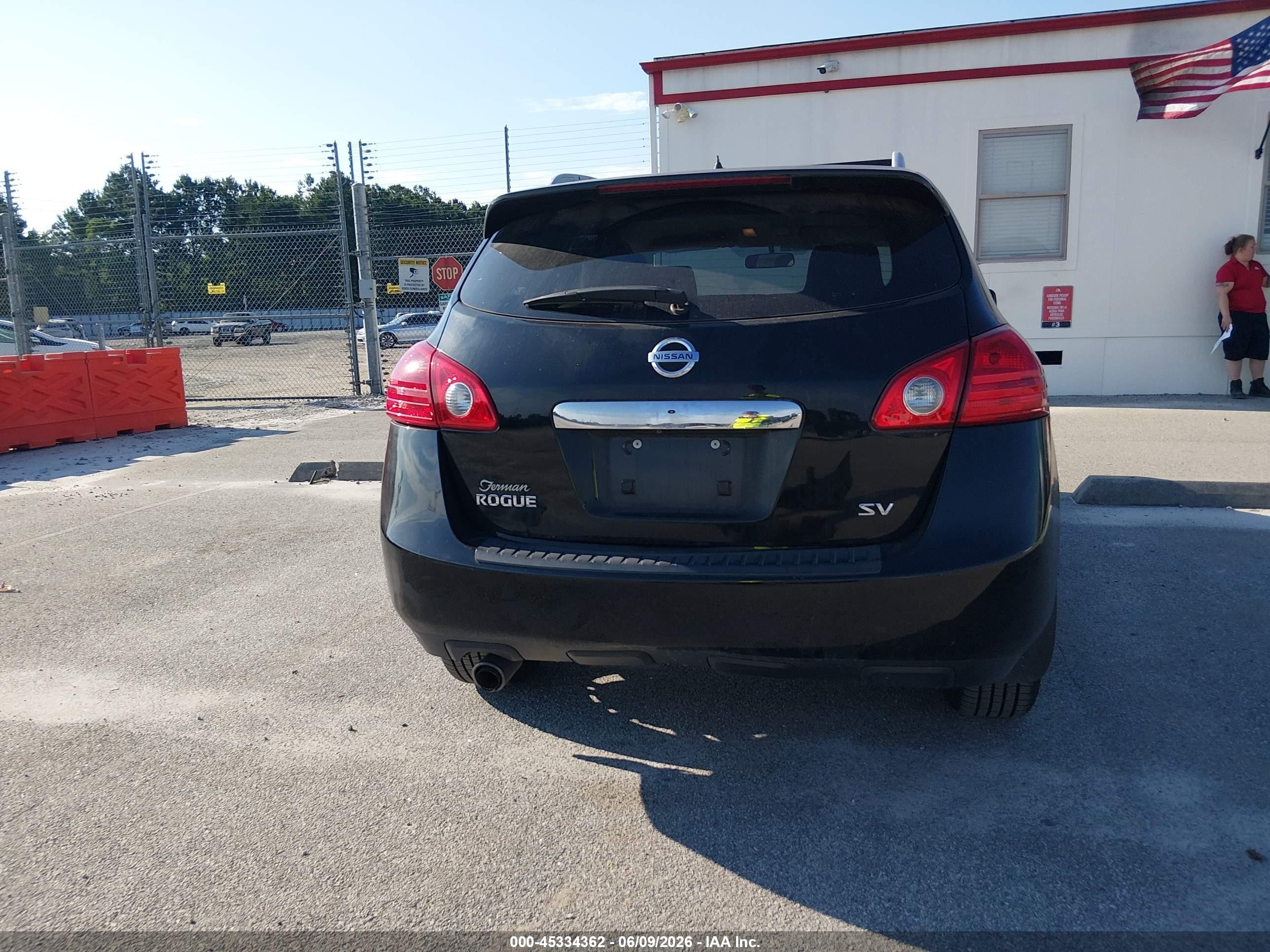 2013 Nissan Rogue Sv Black vin: JN8AS5MT5DW505717