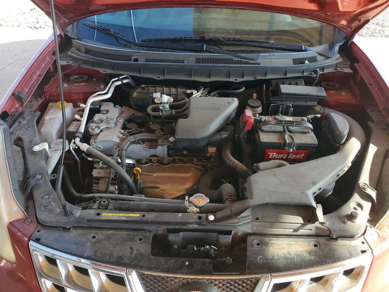 2013 Nissan Rogue S Red vin: JN8AS5MT5DW506625