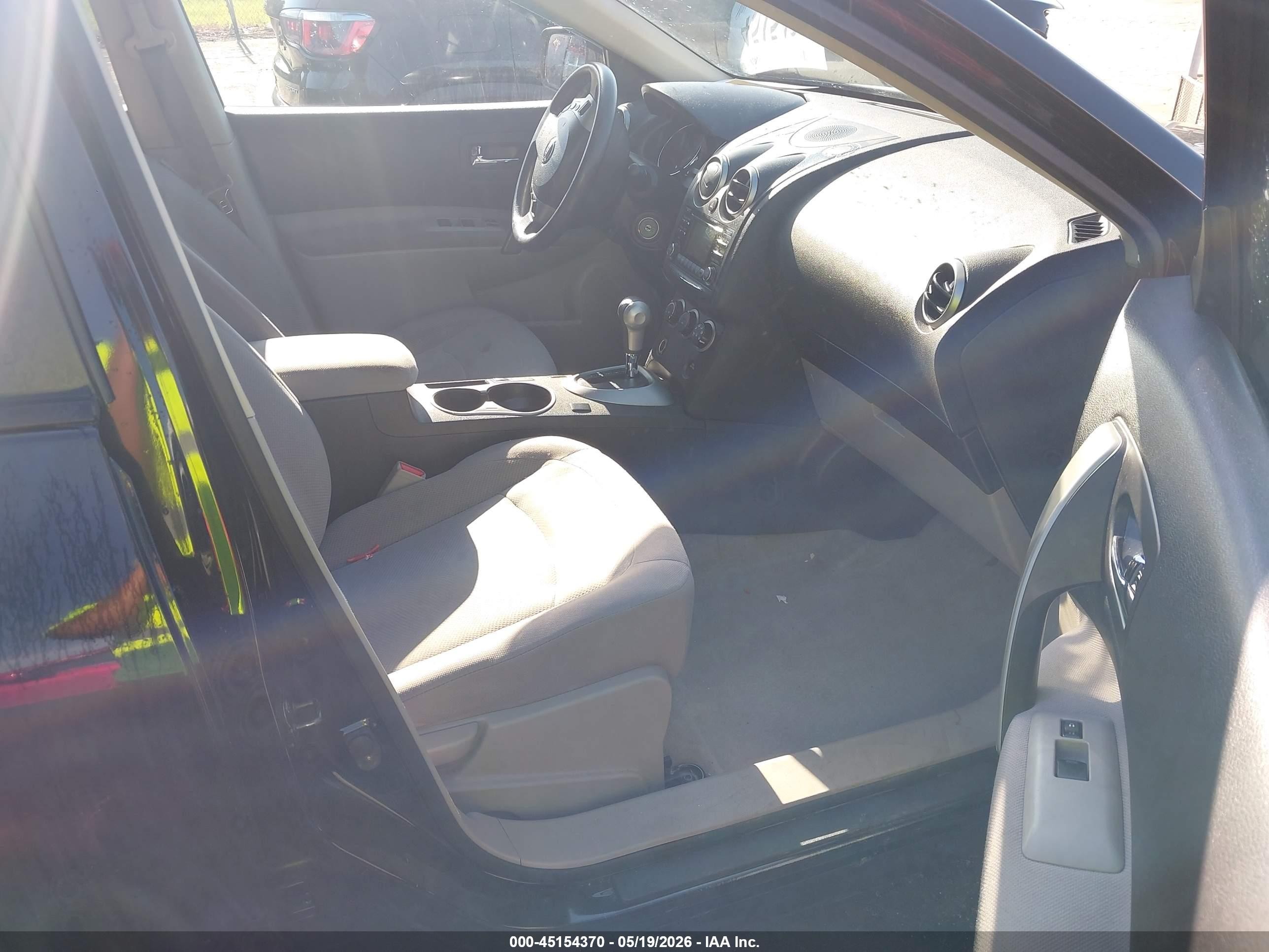 2013 Nissan Rogue S Black vin: JN8AS5MT5DW506723