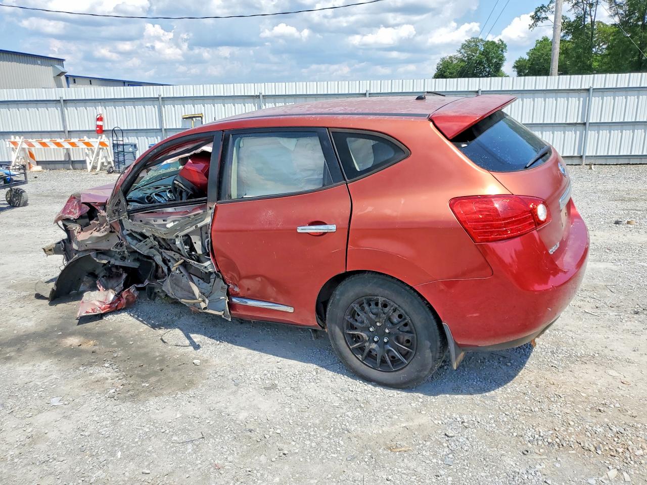 2013 Nissan Rogue S Бордовый vin: JN8AS5MT5DW507435