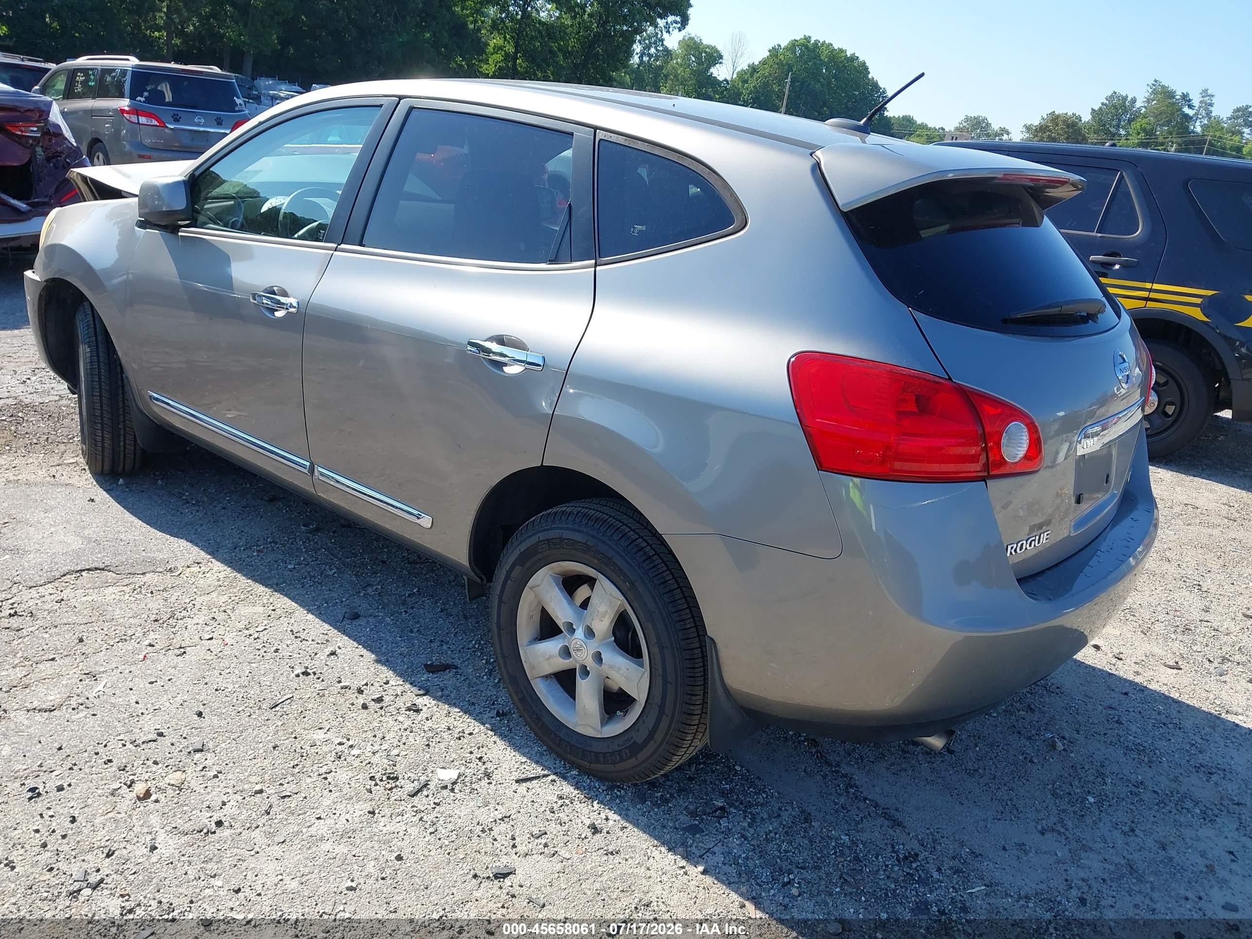 2013 Nissan Rogue S Tan vin: JN8AS5MT5DW509377