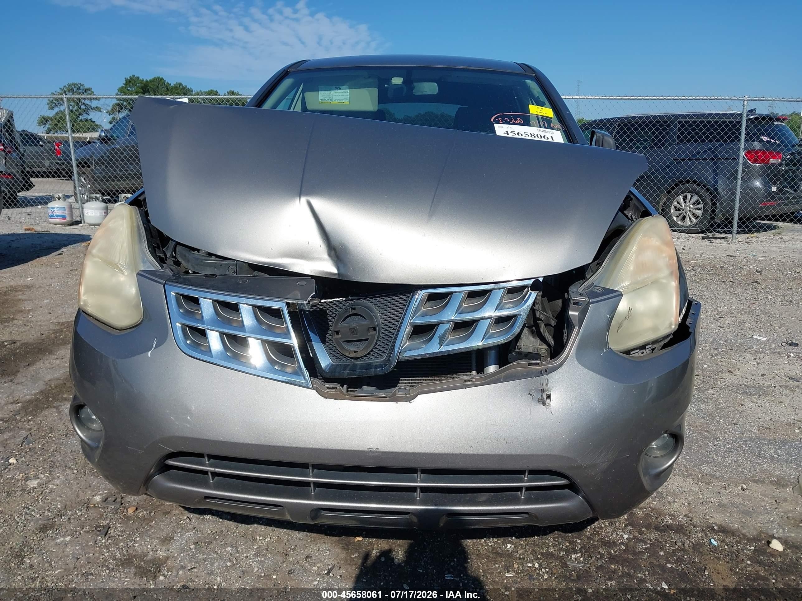 2013 Nissan Rogue S Tan vin: JN8AS5MT5DW509377