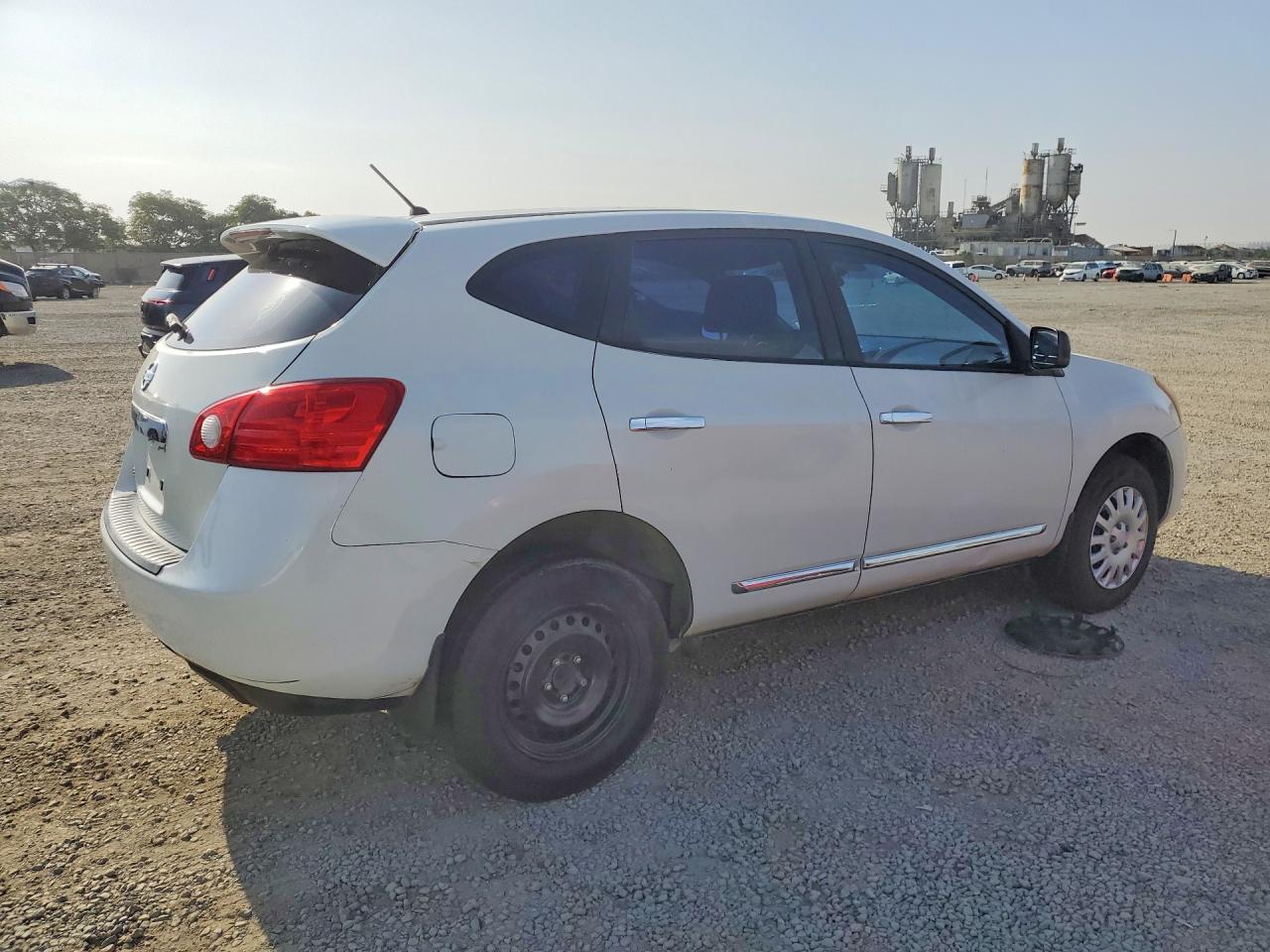 2013 Nissan Rogue S White vin: JN8AS5MT5DW512523