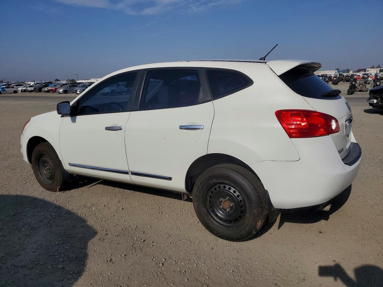 2013 Nissan Rogue S White vin: JN8AS5MT5DW512523