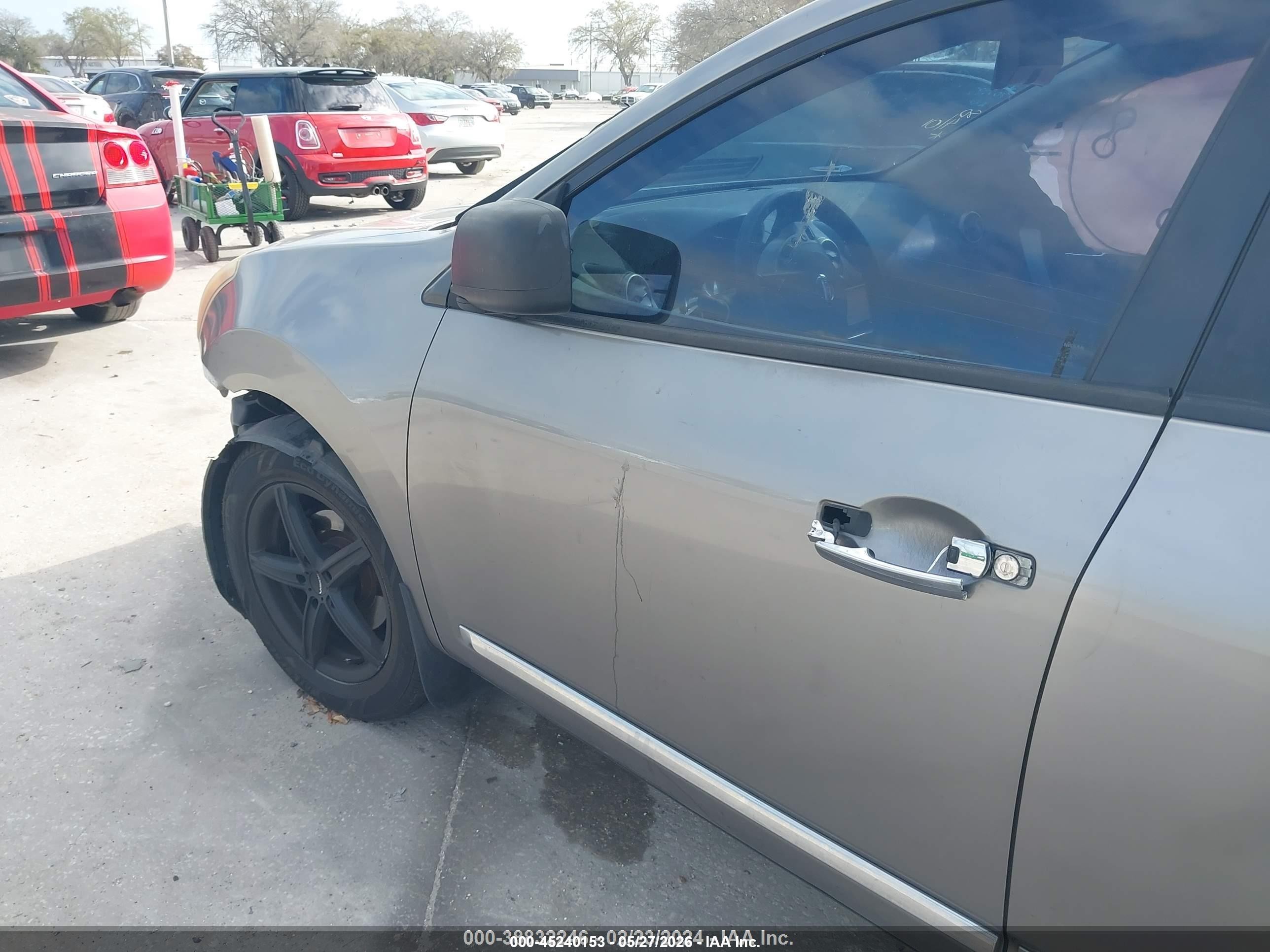 2013 Nissan Rogue Sv Silver vin: JN8AS5MT5DW512702