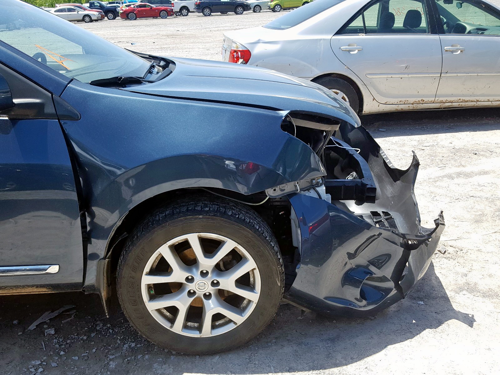 2013 Nissan Rogue S Blue vin: JN8AS5MT5DW523327
