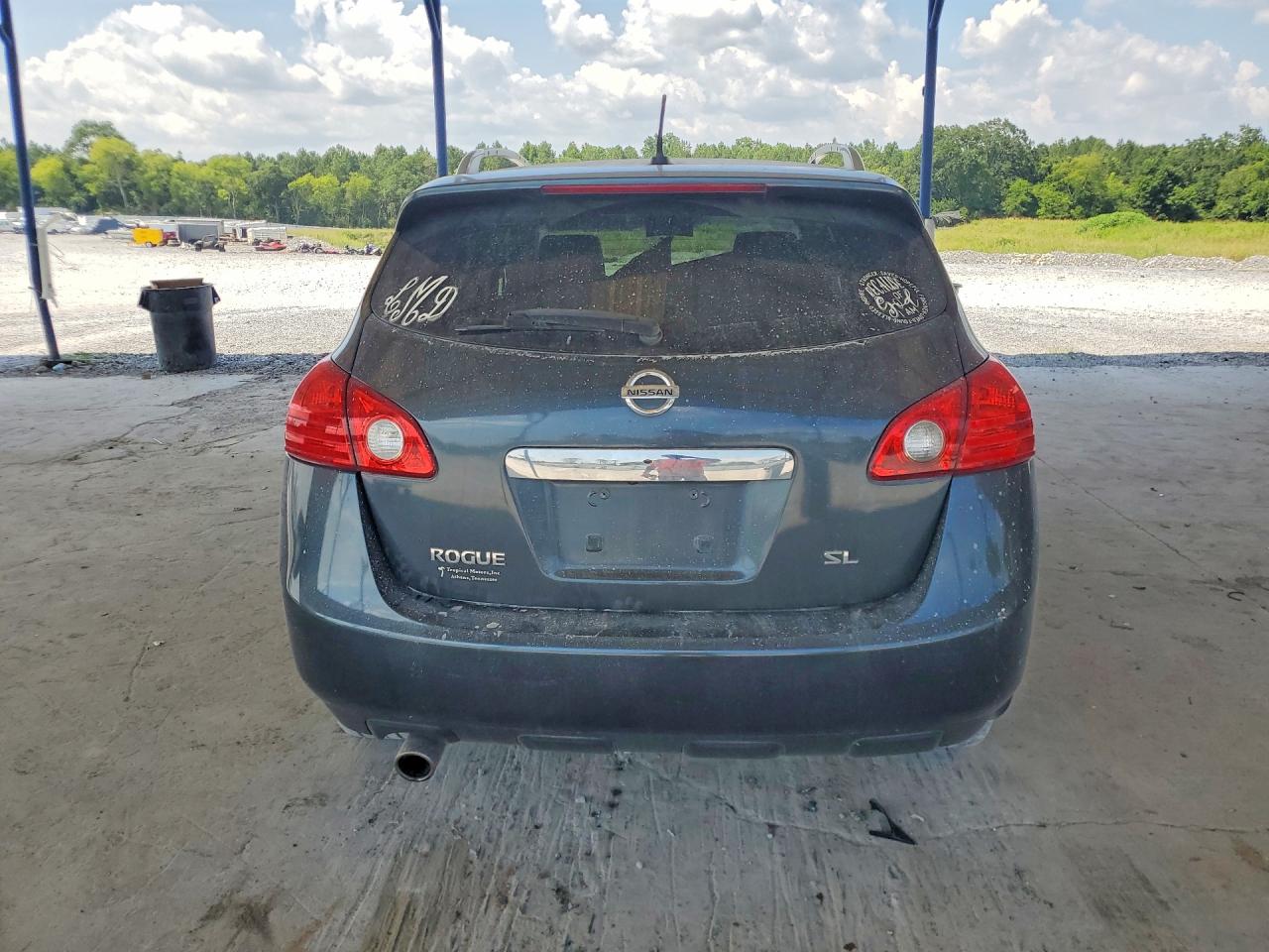 2013 Nissan Rogue S Green vin: JN8AS5MT5DW523327