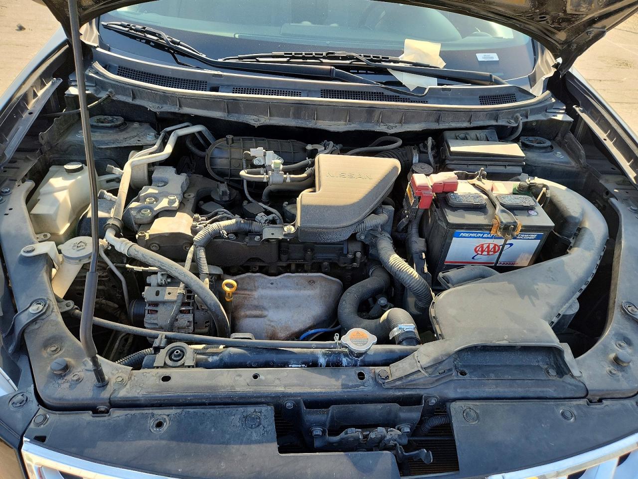 2013 Nissan Rogue S Черный vin: JN8AS5MT5DW523621