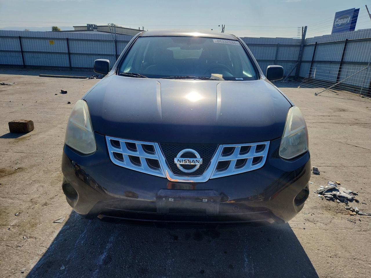 2013 Nissan Rogue S Черный vin: JN8AS5MT5DW523621