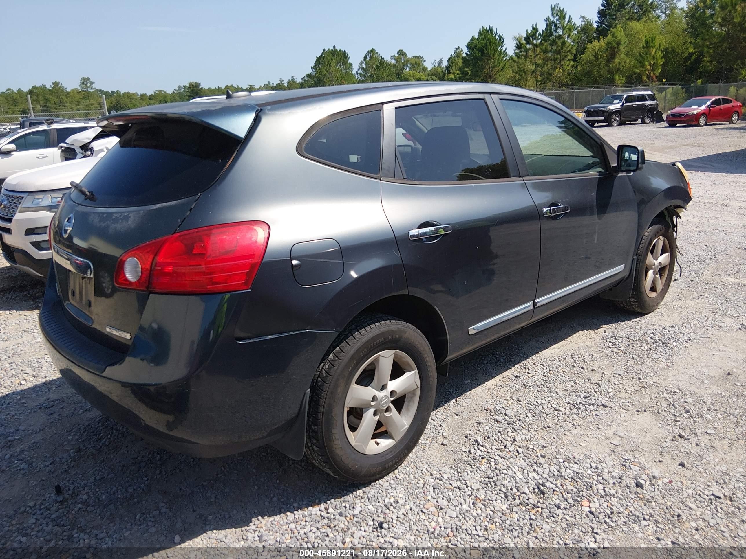 2013 Nissan Rogue S Blue vin: JN8AS5MT5DW538085