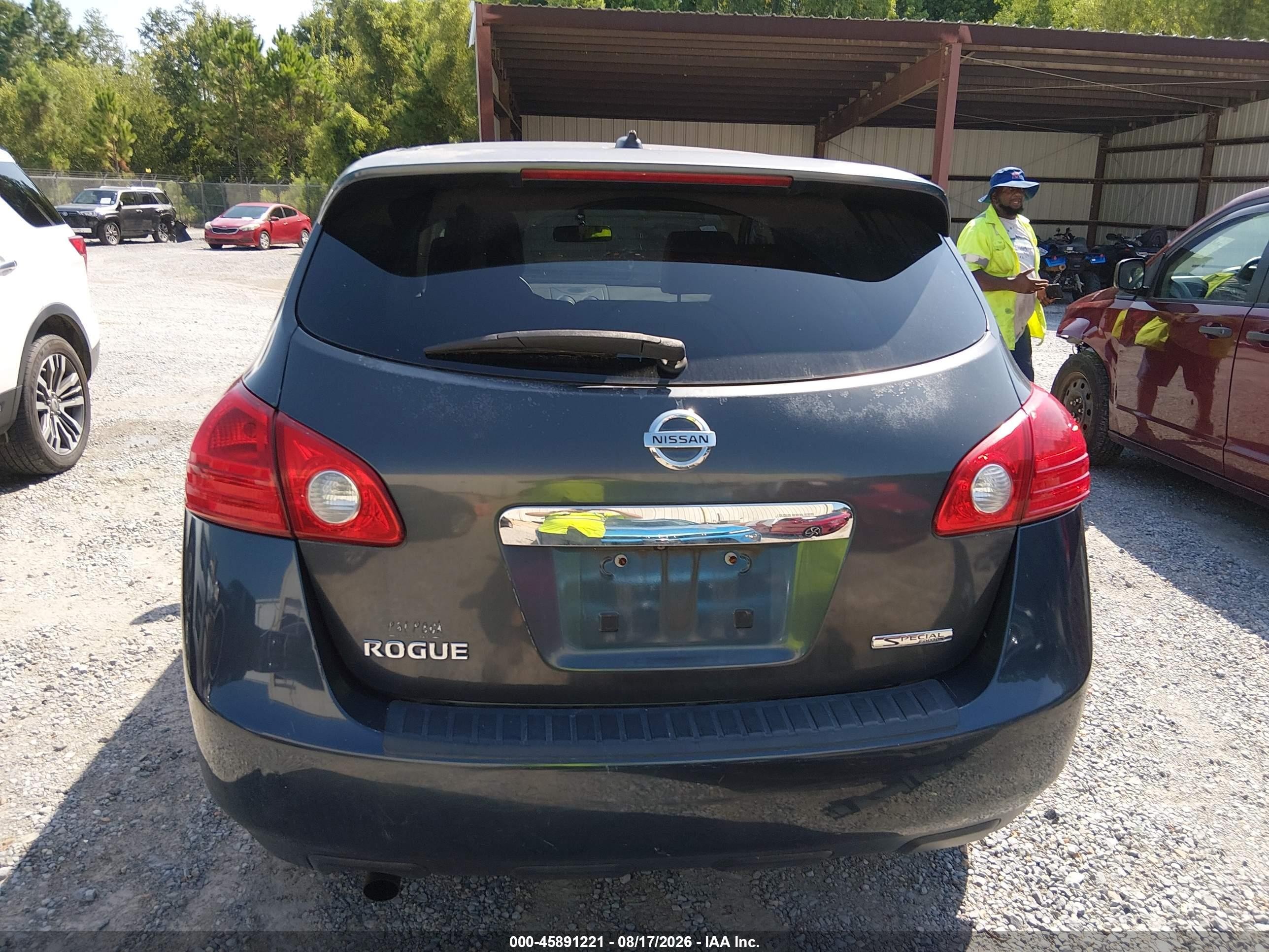 2013 Nissan Rogue S Blue vin: JN8AS5MT5DW538085