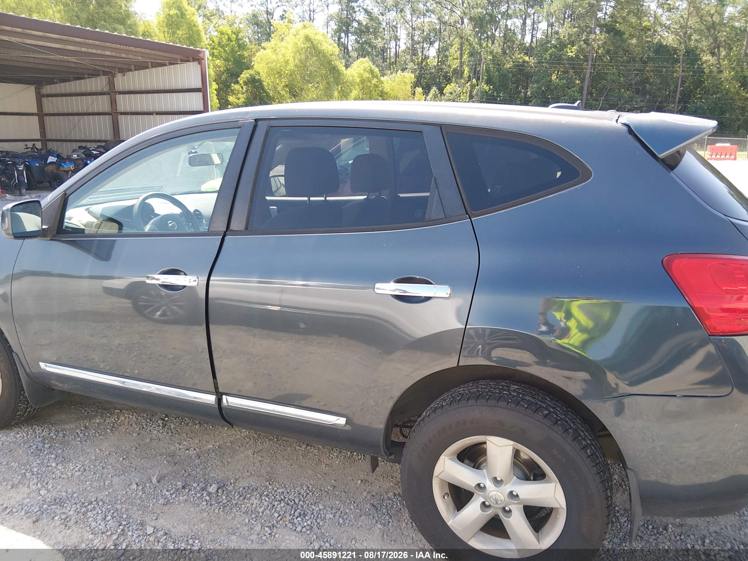 2013 Nissan Rogue S Blue vin: JN8AS5MT5DW538085