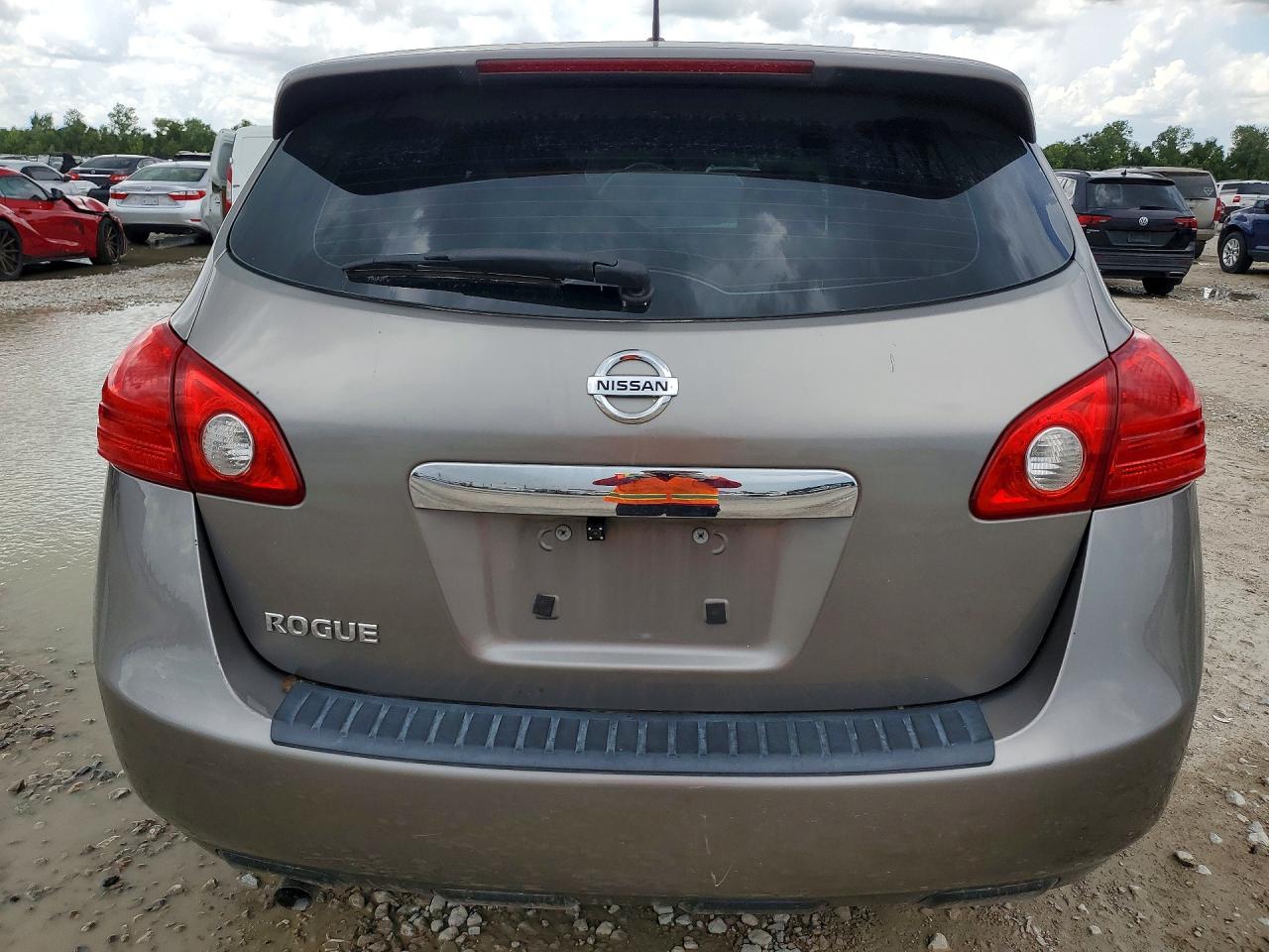 2013 Nissan Rogue S Gray vin: JN8AS5MT5DW544100