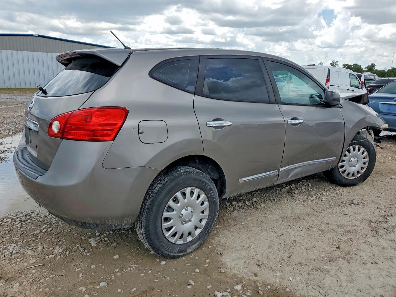 2013 Nissan Rogue S Gray vin: JN8AS5MT5DW544100