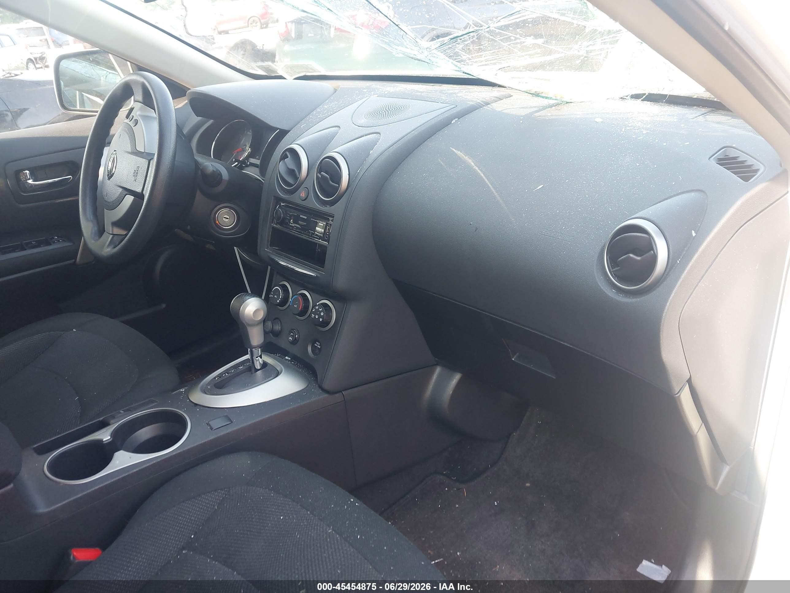 2013 Nissan Rogue S White vin: JN8AS5MT5DW545506