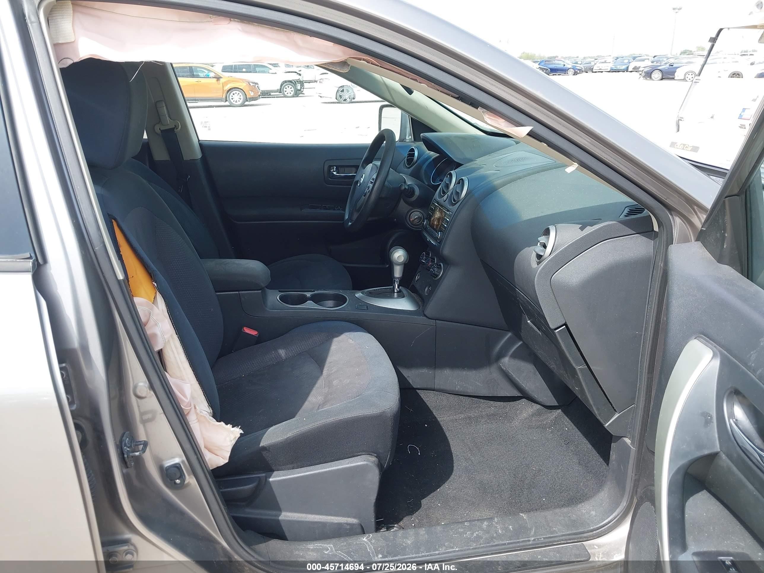 2013 Nissan Rogue S Серый vin: JN8AS5MT5DW549491