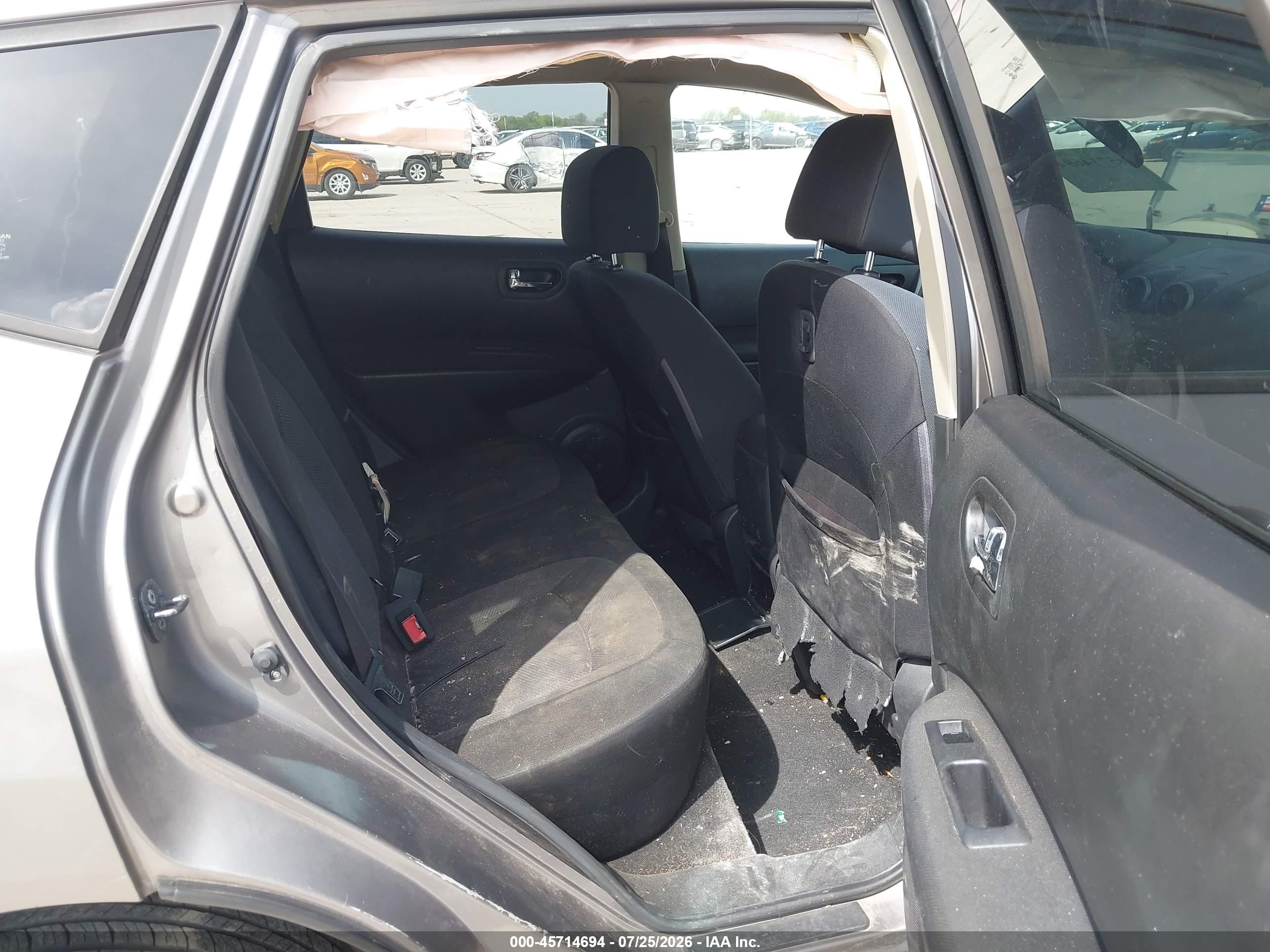 2013 Nissan Rogue S Серый vin: JN8AS5MT5DW549491