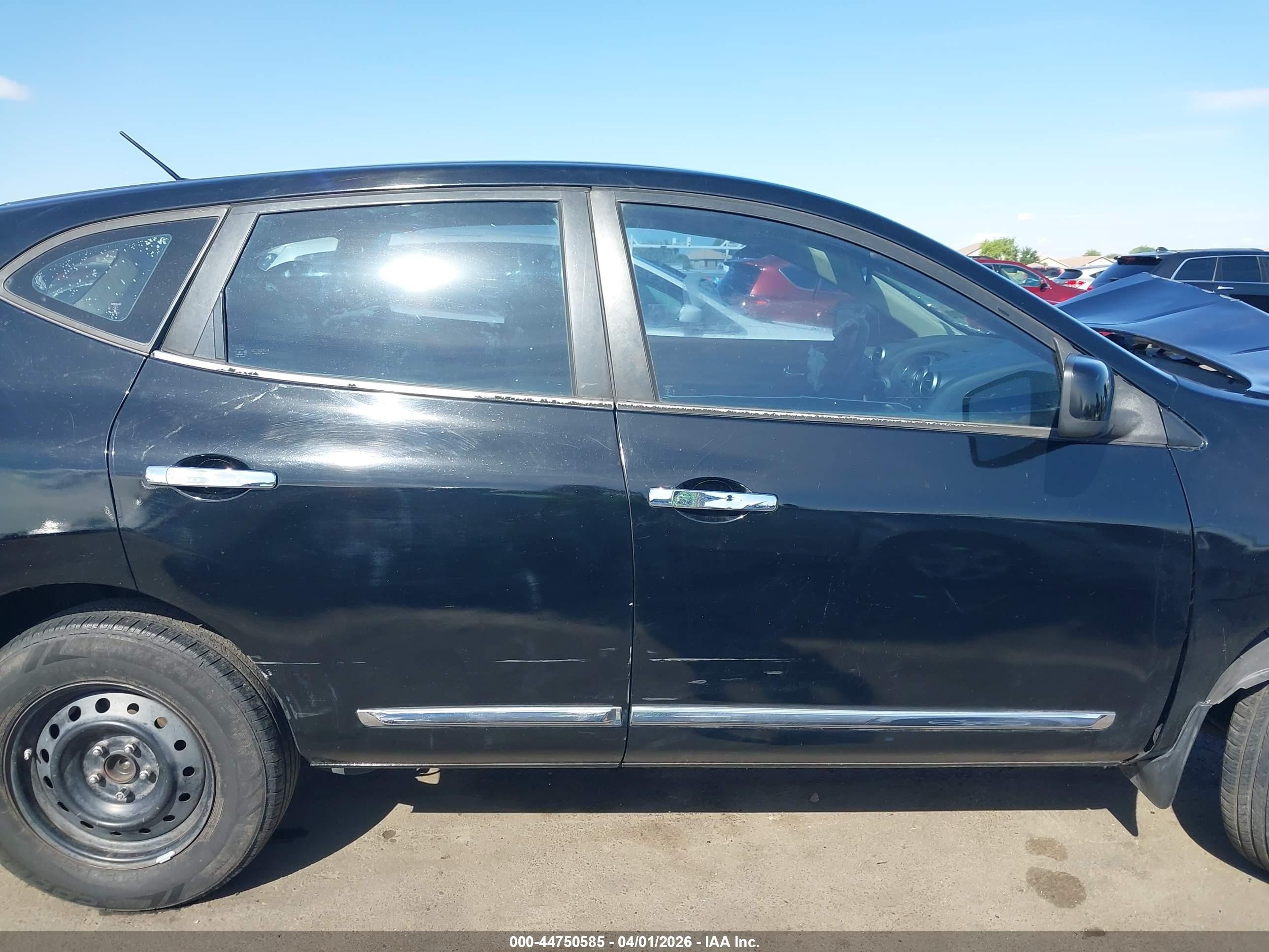 2014 Nissan Rogue Select S Black vin: JN8AS5MT5EW603096