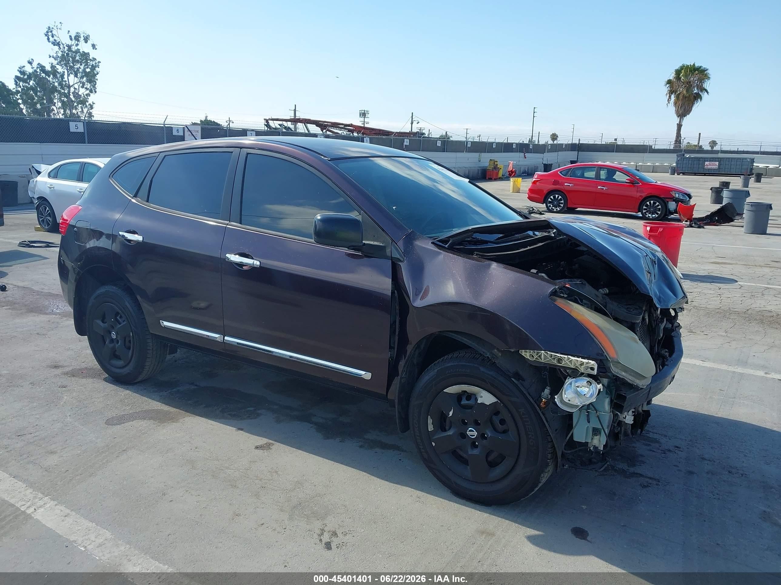 2014 Nissan Rogue Select S Purple vin: JN8AS5MT5EW606029