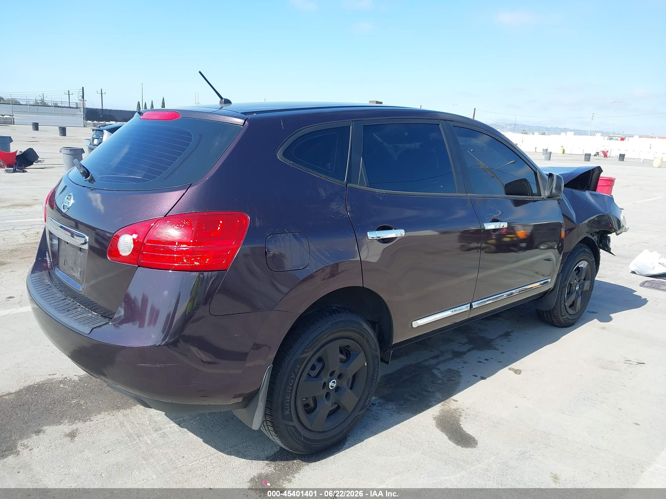 2014 Nissan Rogue Select S Purple vin: JN8AS5MT5EW606029