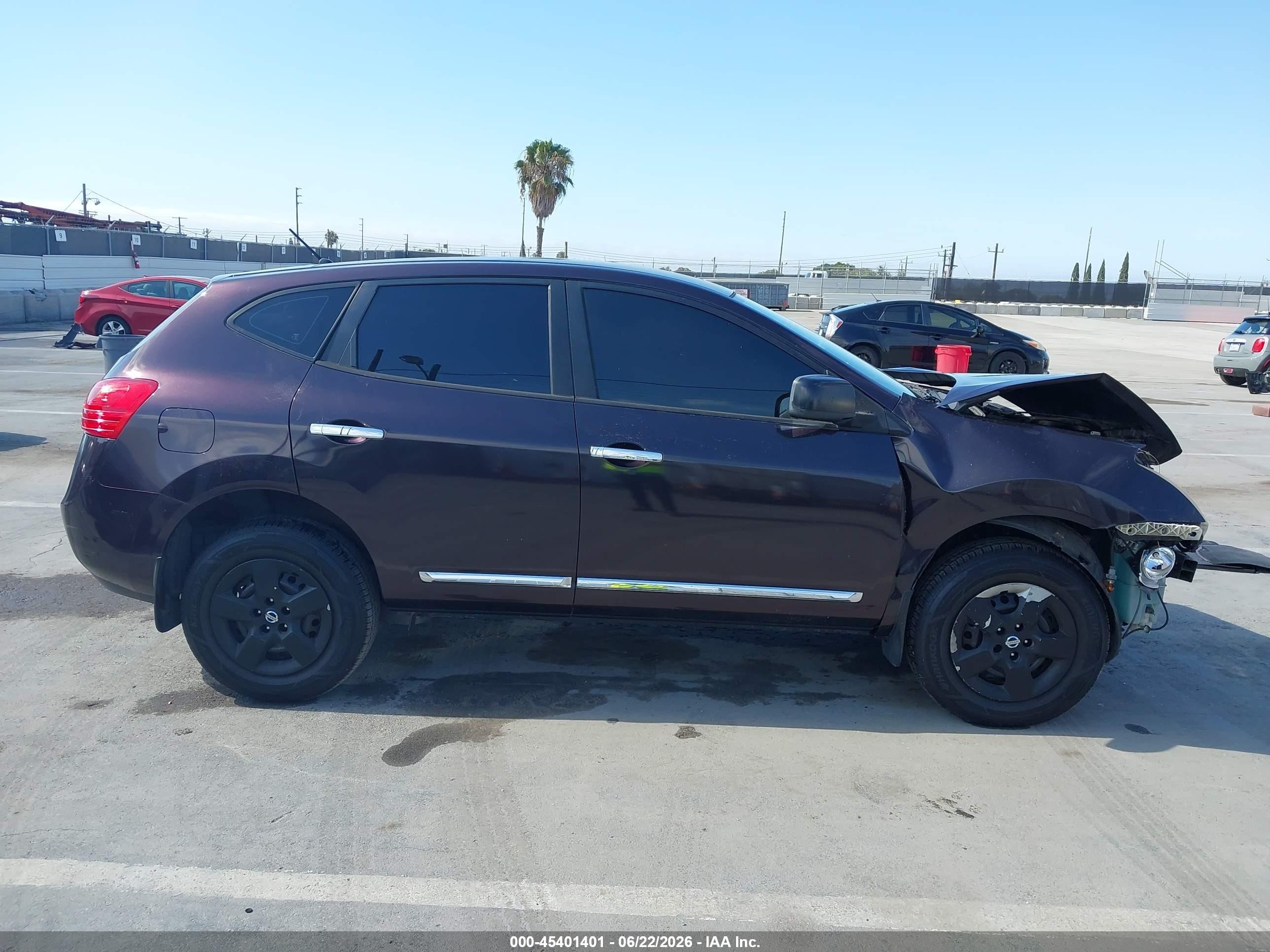 2014 Nissan Rogue Select S Purple vin: JN8AS5MT5EW606029