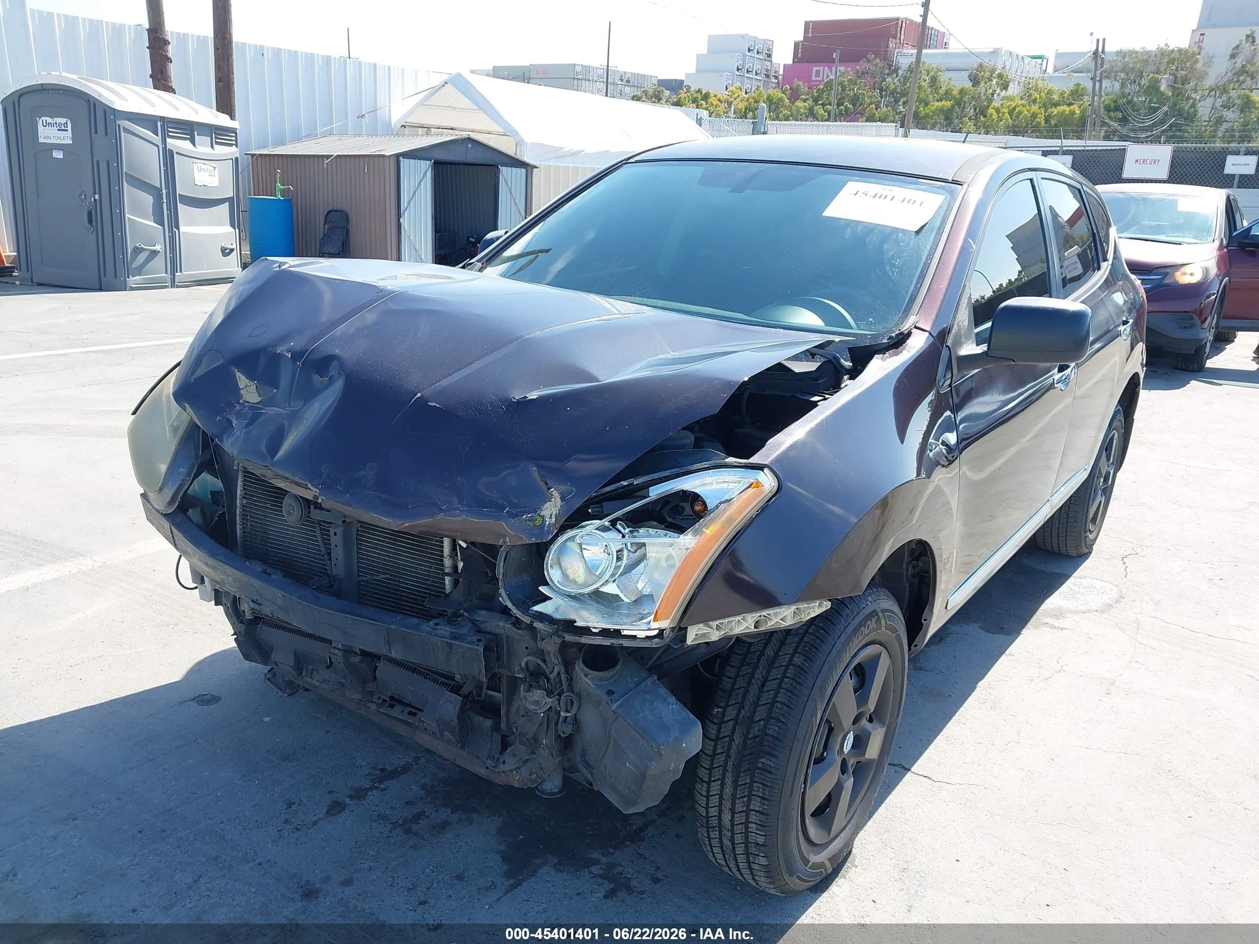 2014 Nissan Rogue Select S Purple vin: JN8AS5MT5EW606029