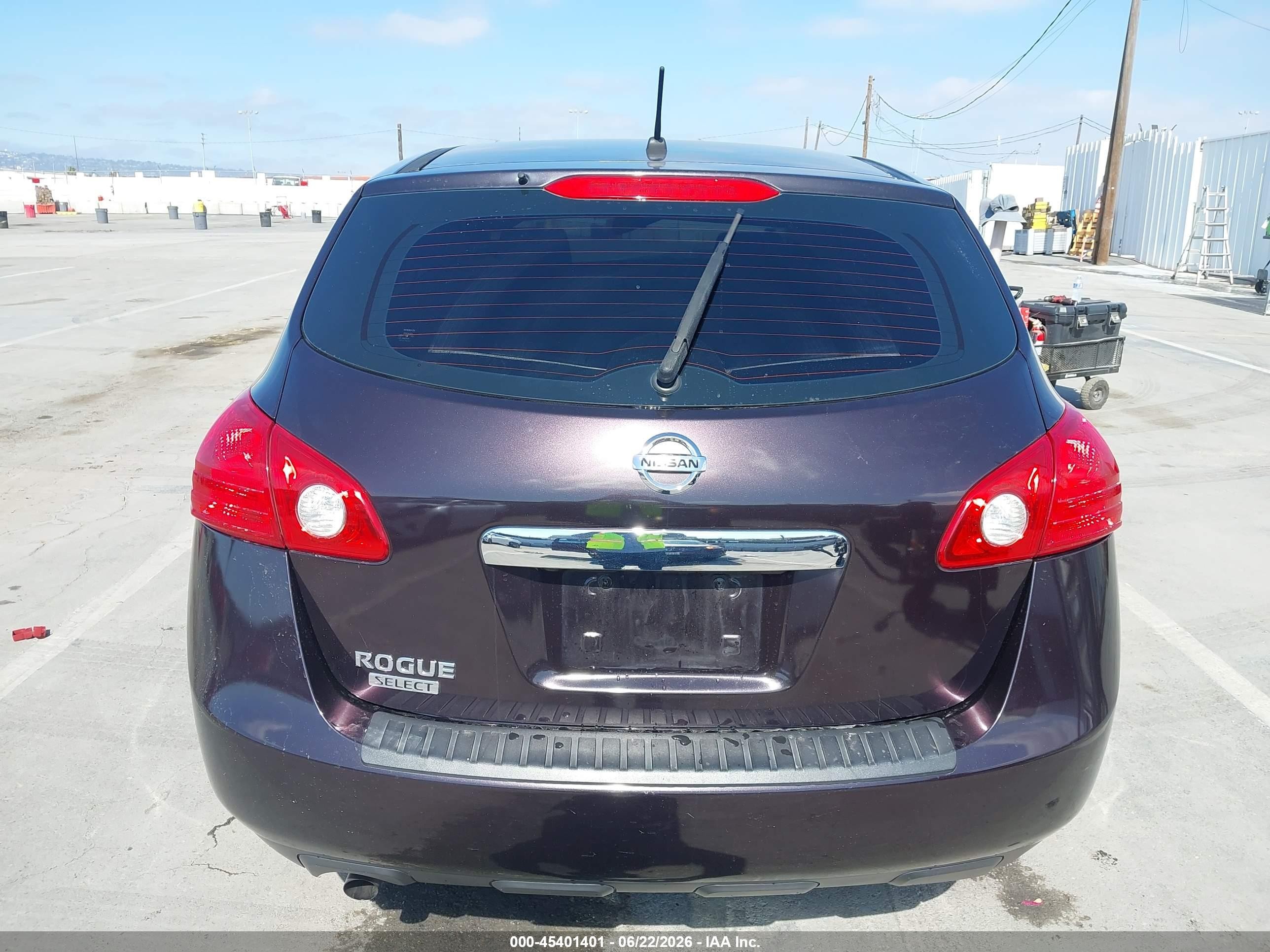 2014 Nissan Rogue Select S Purple vin: JN8AS5MT5EW606029