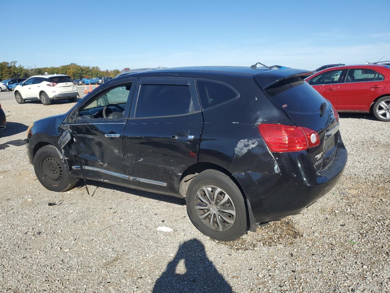2014 Nissan Rogue Select S Black vin: JN8AS5MT5EW609674