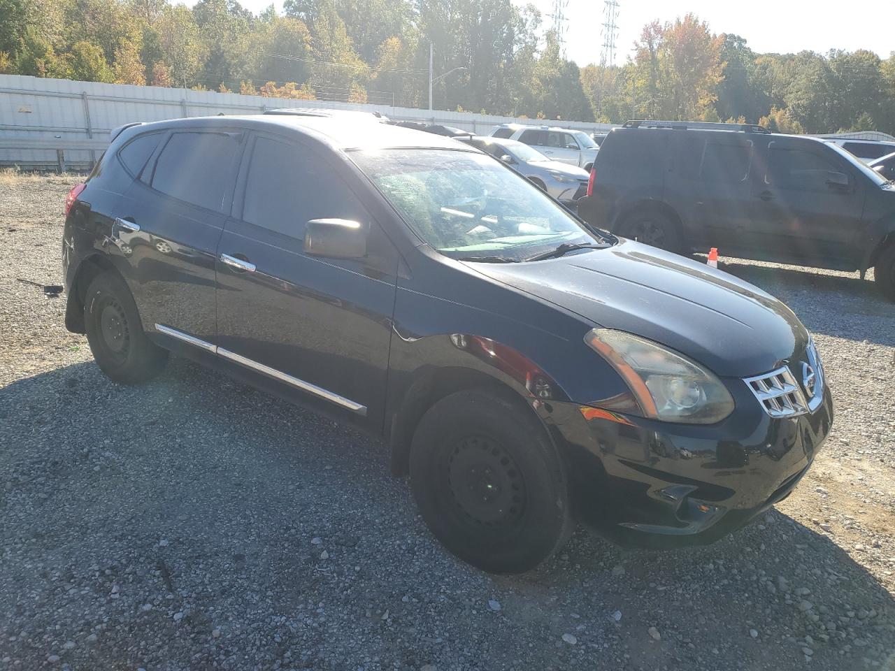 2014 Nissan Rogue Select S Black vin: JN8AS5MT5EW609674