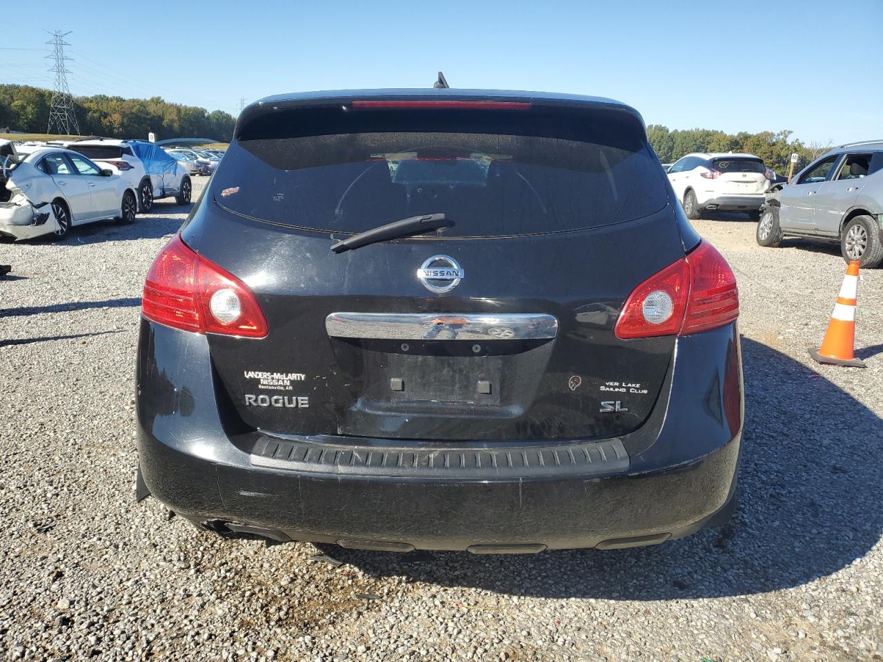 2014 Nissan Rogue Select S Black vin: JN8AS5MT5EW609674