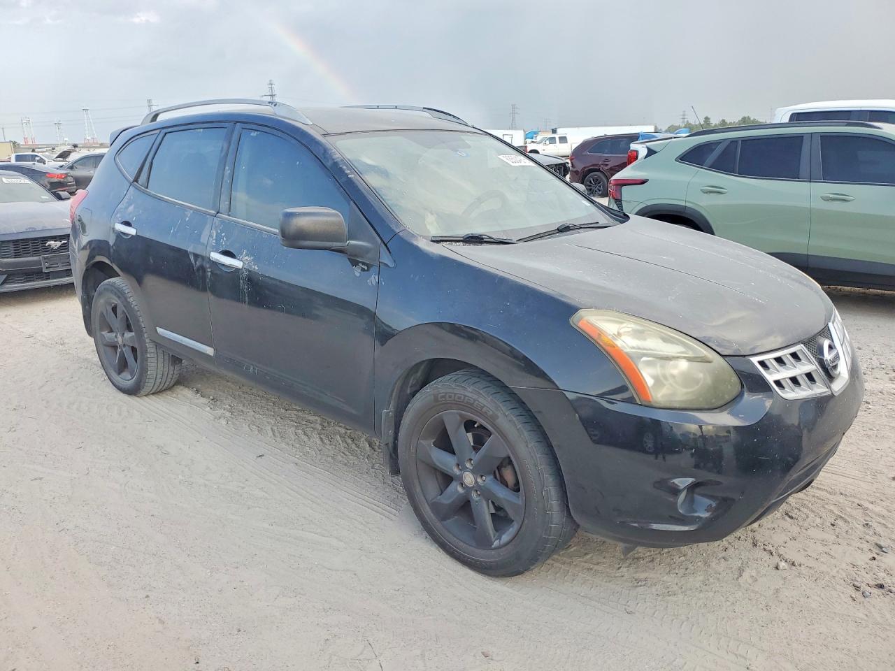 2014 Nissan Rogue Select S Черный vin: JN8AS5MT5EW610355
