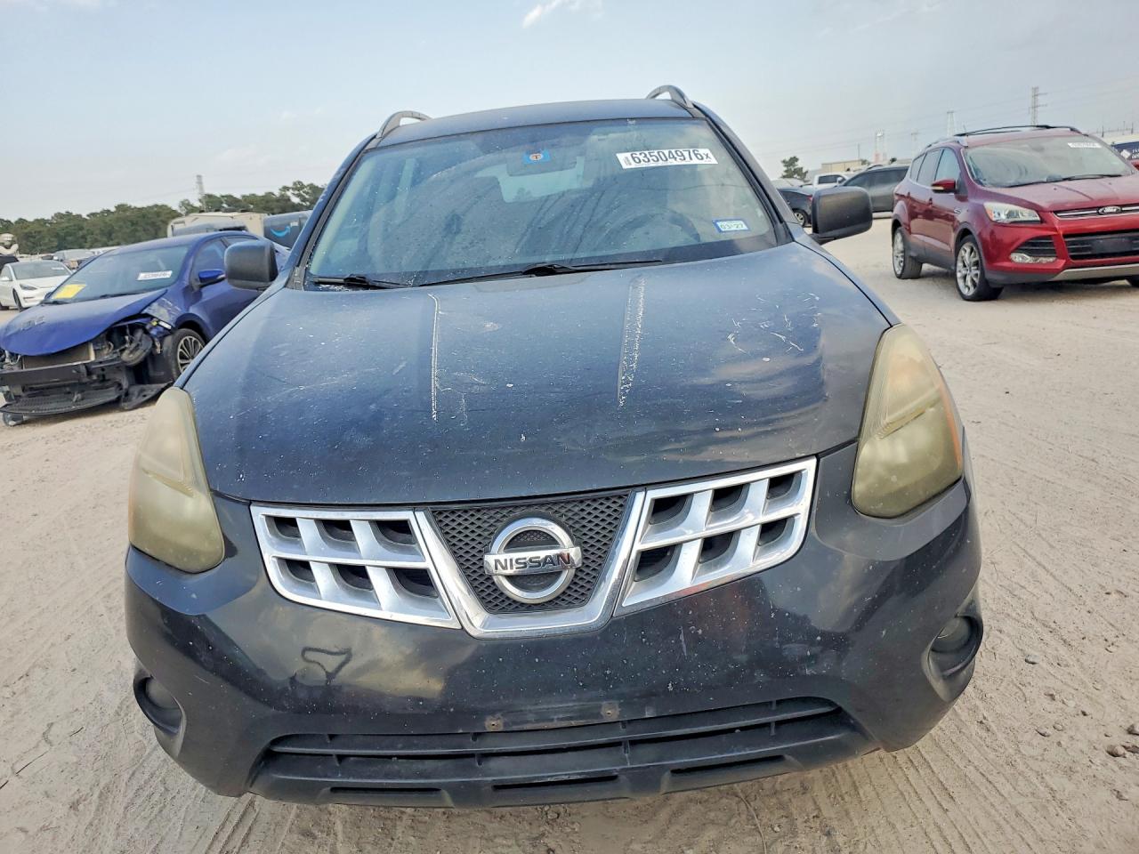 2014 Nissan Rogue Select S Черный vin: JN8AS5MT5EW610355