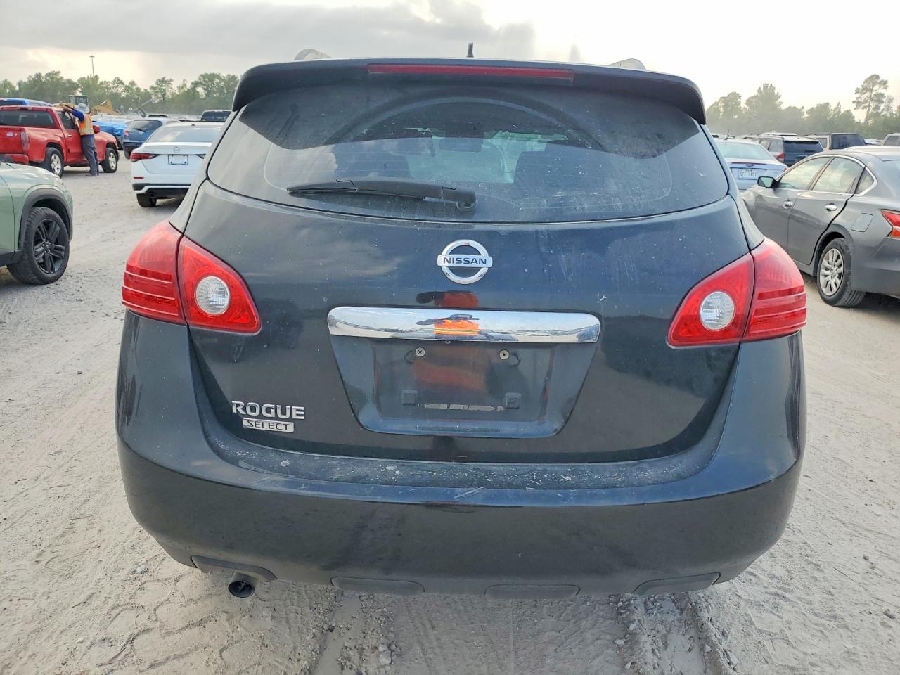 2014 Nissan Rogue Select S Черный vin: JN8AS5MT5EW610355