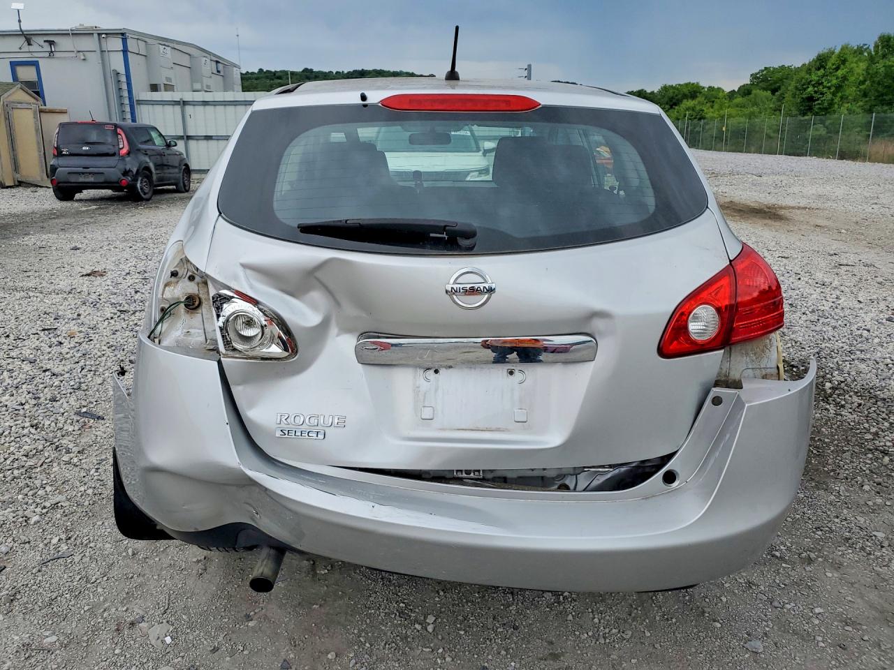 2014 Nissan Rogue Select S Gray vin: JN8AS5MT5EW613479