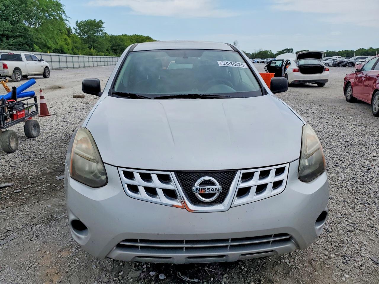 2014 Nissan Rogue Select S Gray vin: JN8AS5MT5EW613479