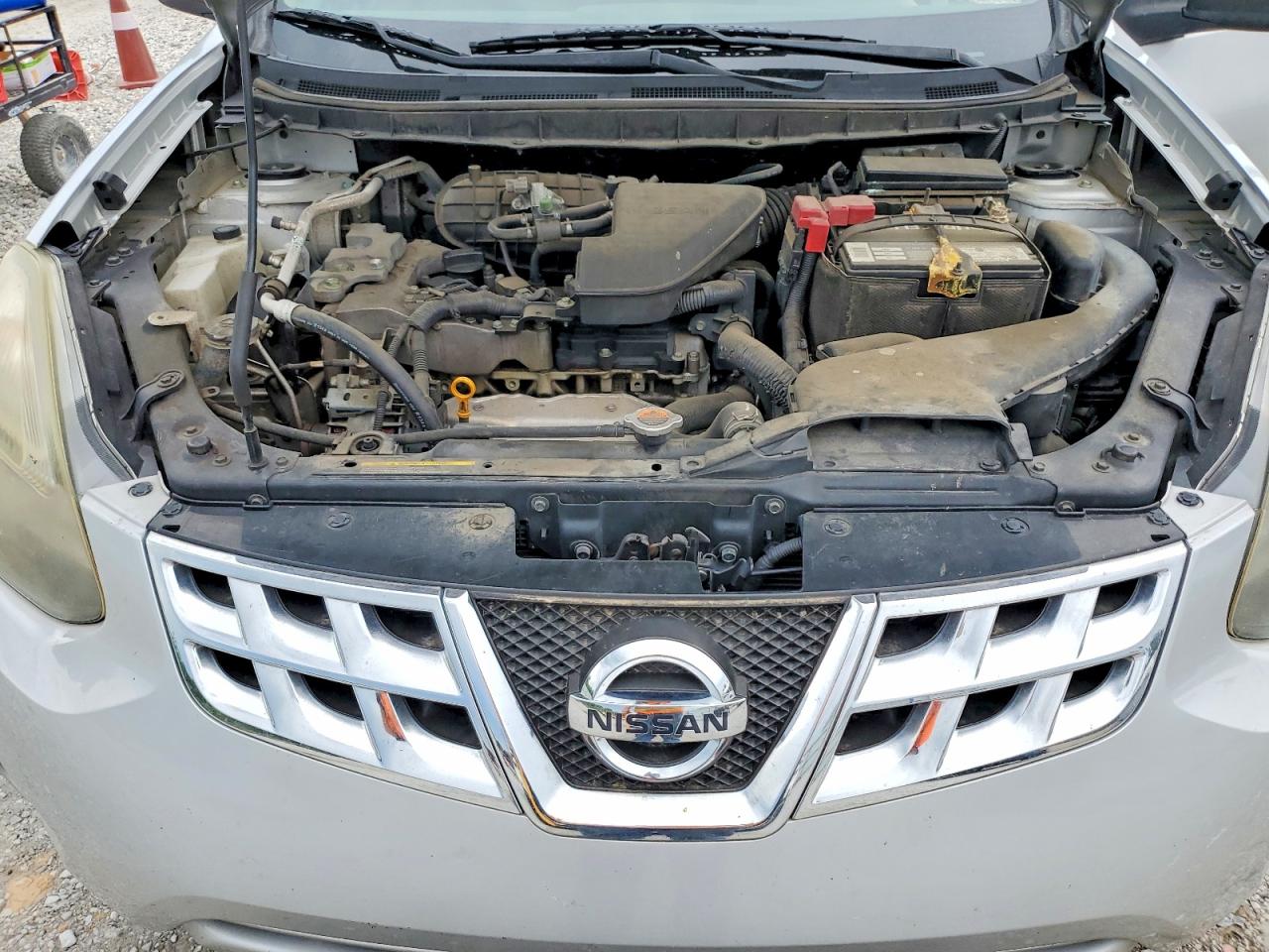 2014 Nissan Rogue Select S Gray vin: JN8AS5MT5EW613479