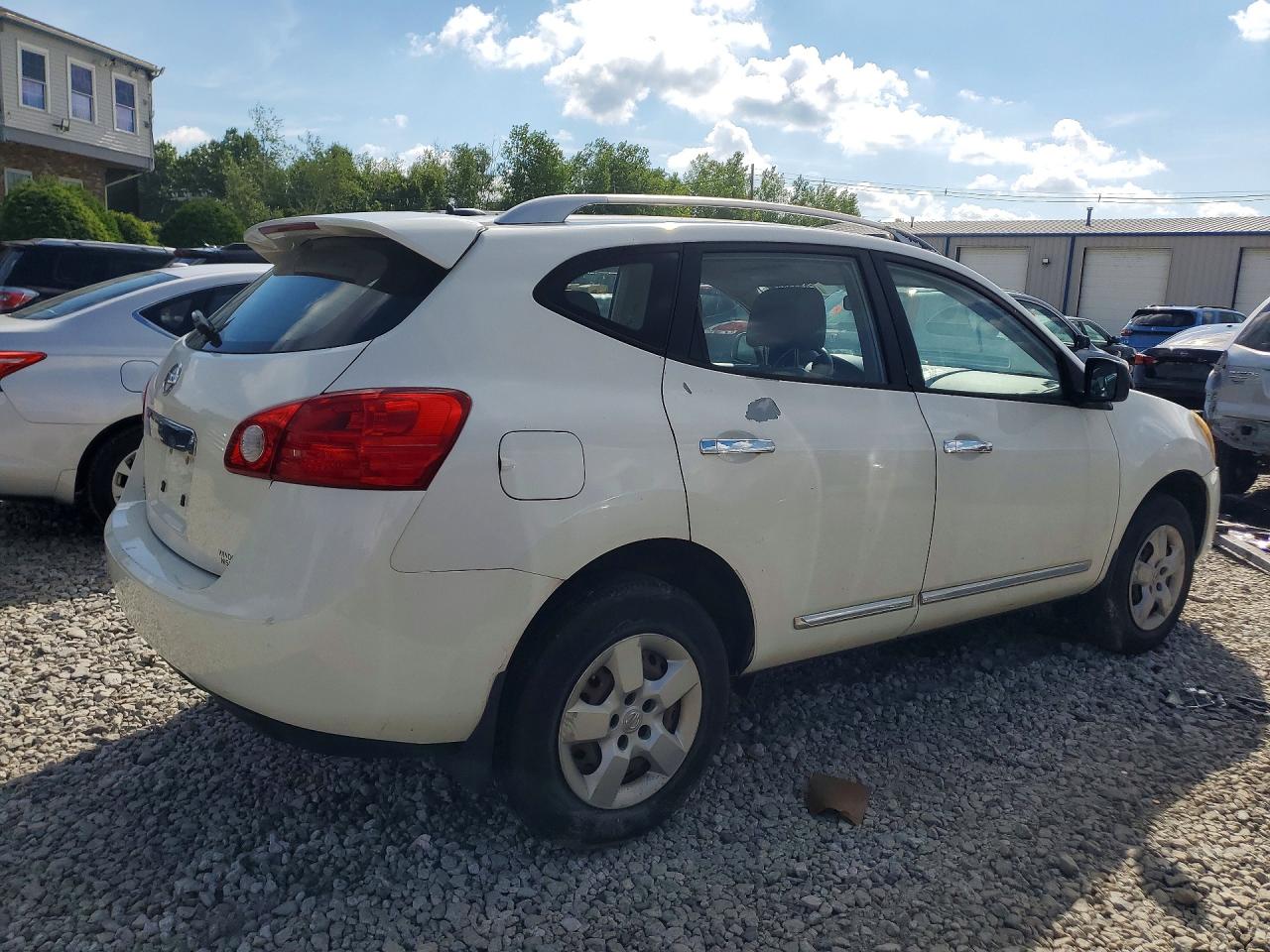 2014 Nissan Rogue Select S Белый vin: JN8AS5MT5EW616236