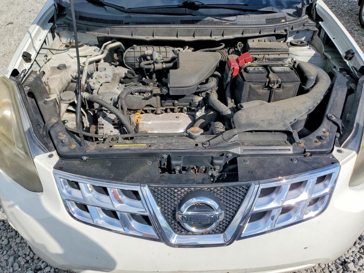 2014 Nissan Rogue Select S Белый vin: JN8AS5MT5EW616236