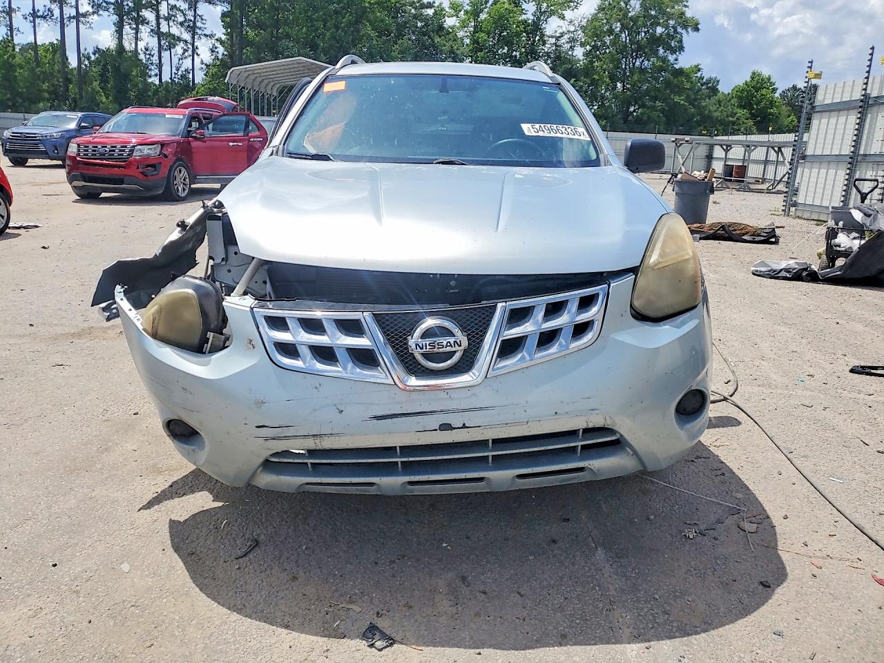 2015 Nissan Rogue Select S Silver vin: JN8AS5MT5FW152804