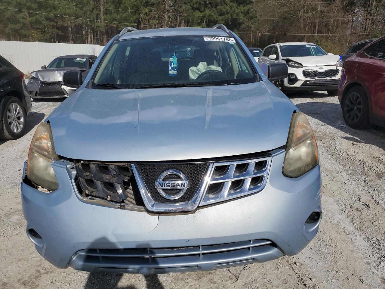 2015 Nissan Rogue Select S Blue vin: JN8AS5MT5FW153726