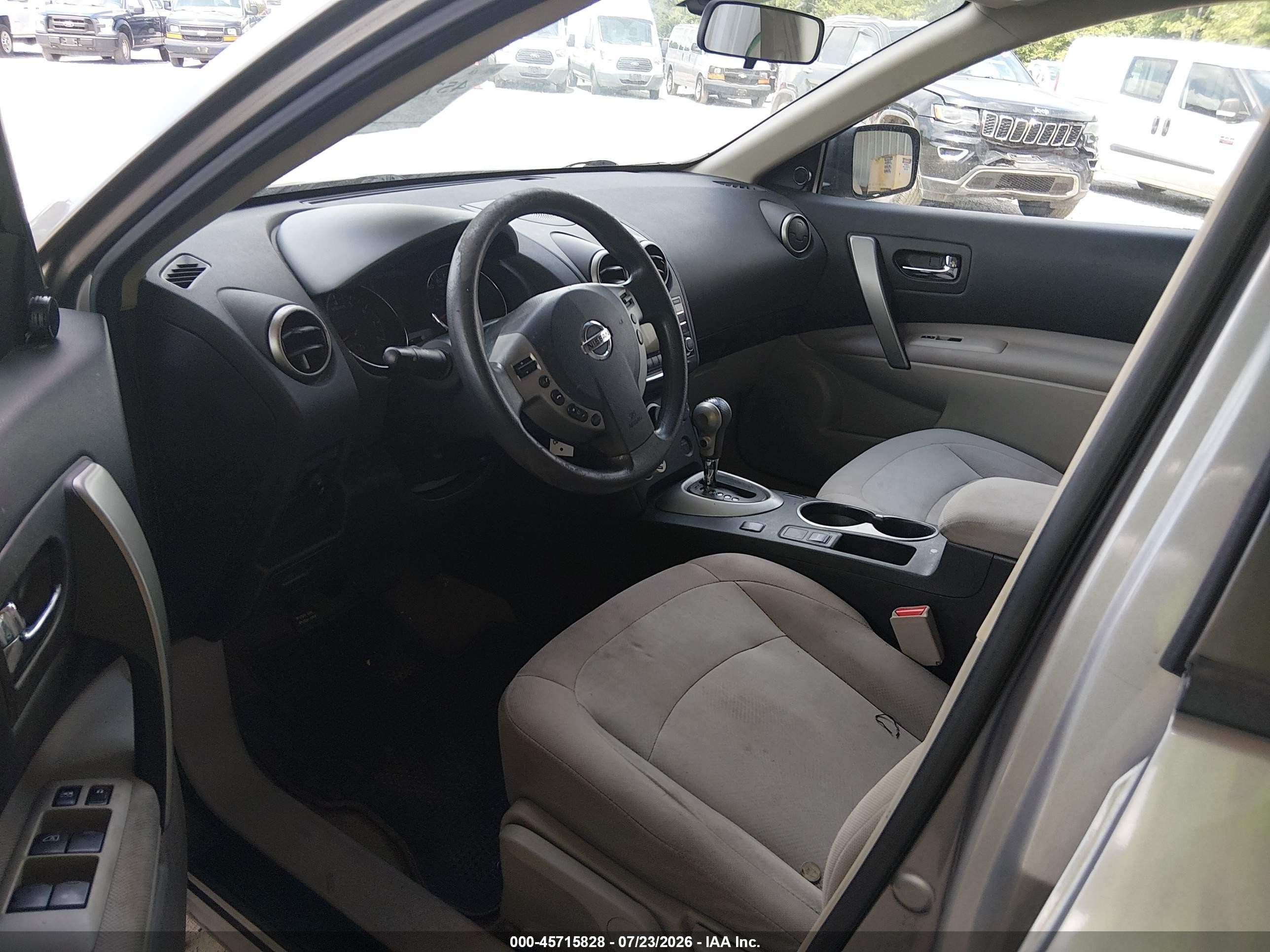 2015 Nissan Rogue Select S Gray vin: JN8AS5MT5FW154584