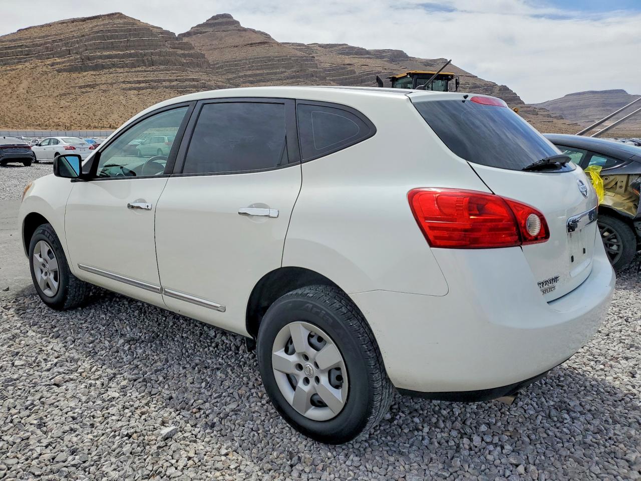 2015 Nissan Rogue Select S White vin: JN8AS5MT5FW163818