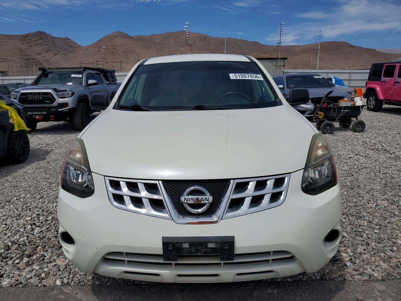 2015 Nissan Rogue Select S White vin: JN8AS5MT5FW163818