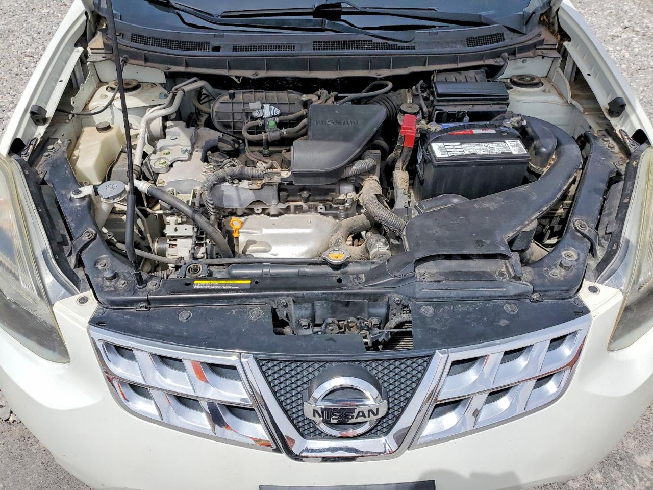2015 Nissan Rogue Select S White vin: JN8AS5MT5FW163818